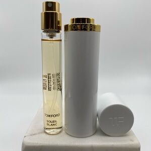 Tom Ford Soleil Blanc Eau De Parfum 10ml Travel Spray in Atomizer Case